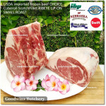 Beef Ribeye lip-on USDA CHOICE frozen whole cut +/- 8kg price/kg brand SWIFT - PREORDER 2-3 days notice (Scotch-Fillet / Cube-Roll)